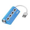 Slika USB HUB 4 port Hama 2.0 12179 Blue