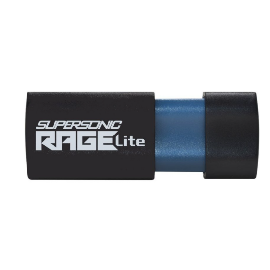Picture of USB Flash 64GB Patriot Supersonic Rage Lite 3.2 PEF64GRLB32U Black