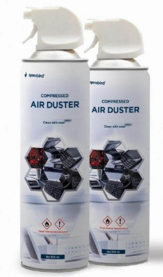 Picture of CK-CAD-FL600-01 Gembird Compressed air duster 600ml