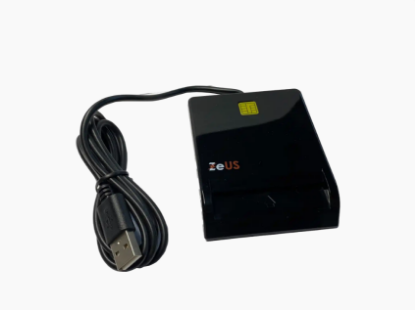 Picture of Čitač smart kartica ZeUs CR814 (za biometrijske lične karte), USB