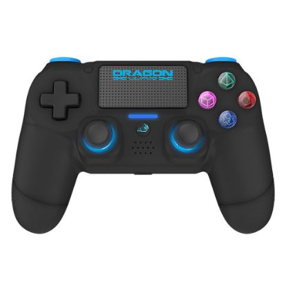 Picture of PS4 Dragon Shock 4 Wireless Controller Black